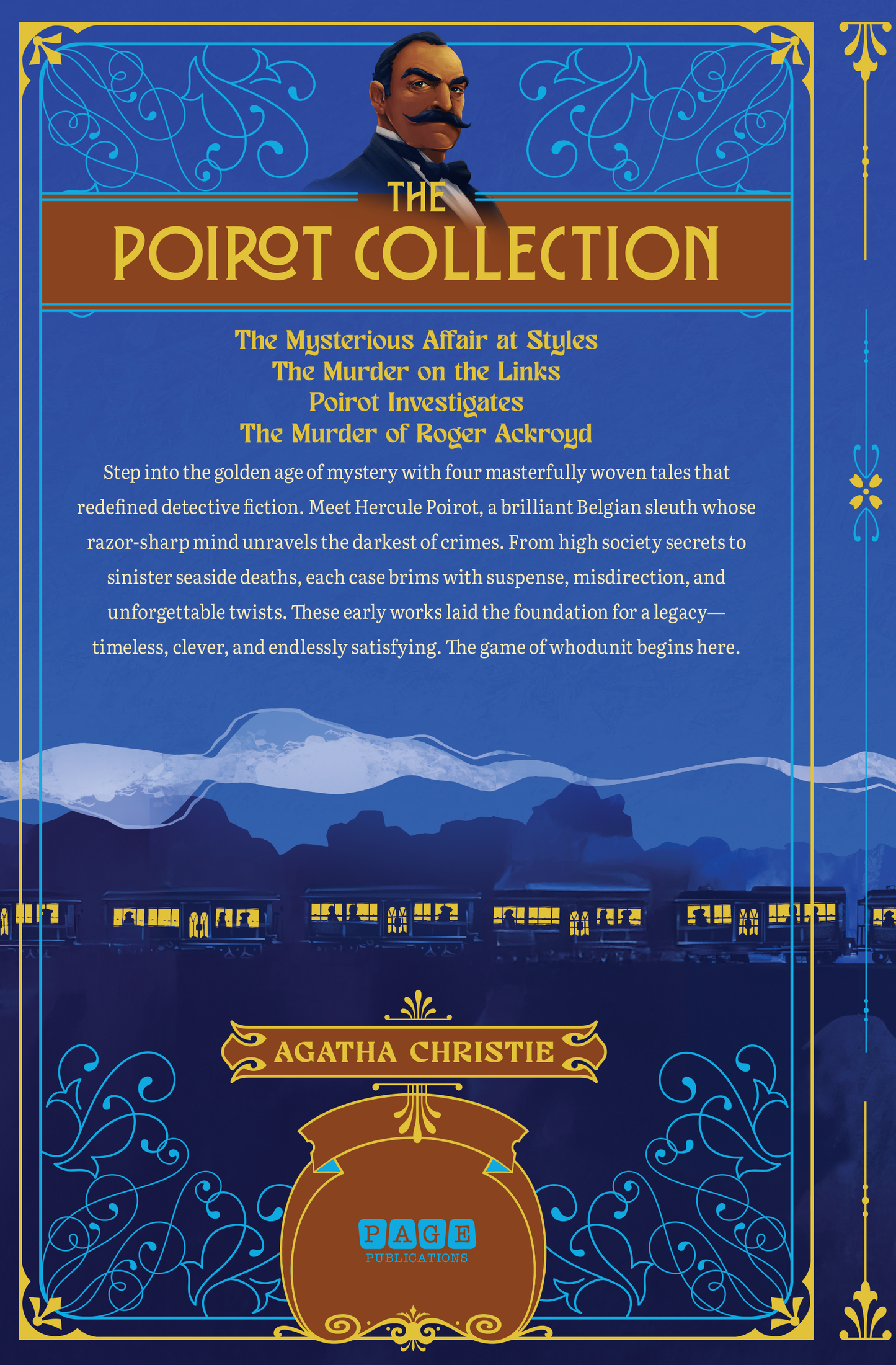 Agatha Christie Poirot Collection Deluxe Hardcover CLA