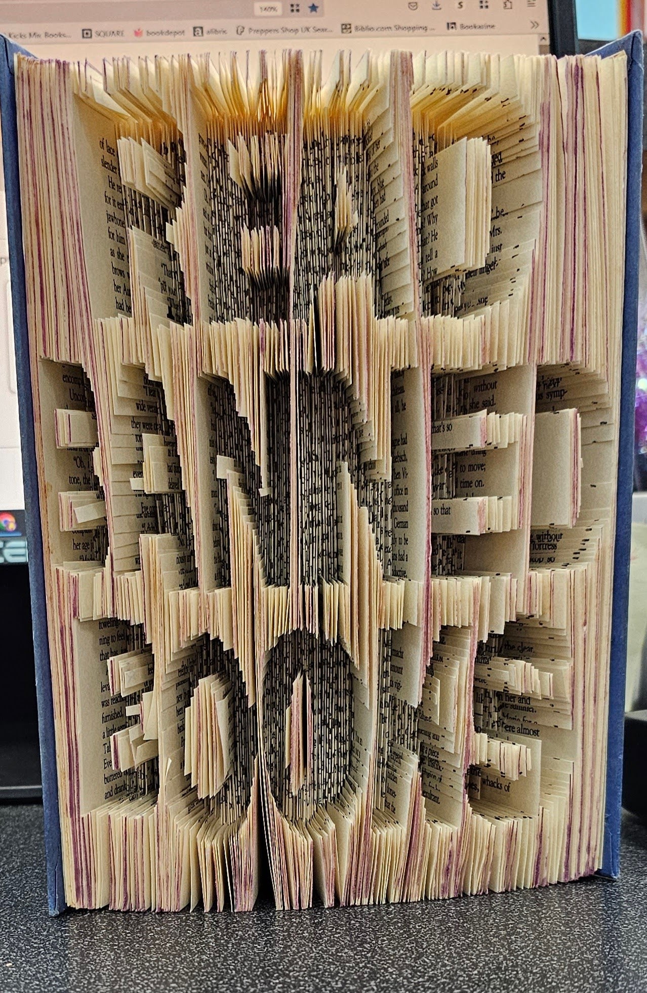 BOOK FOLDING CLASS, CUT OR COMBO METHOD