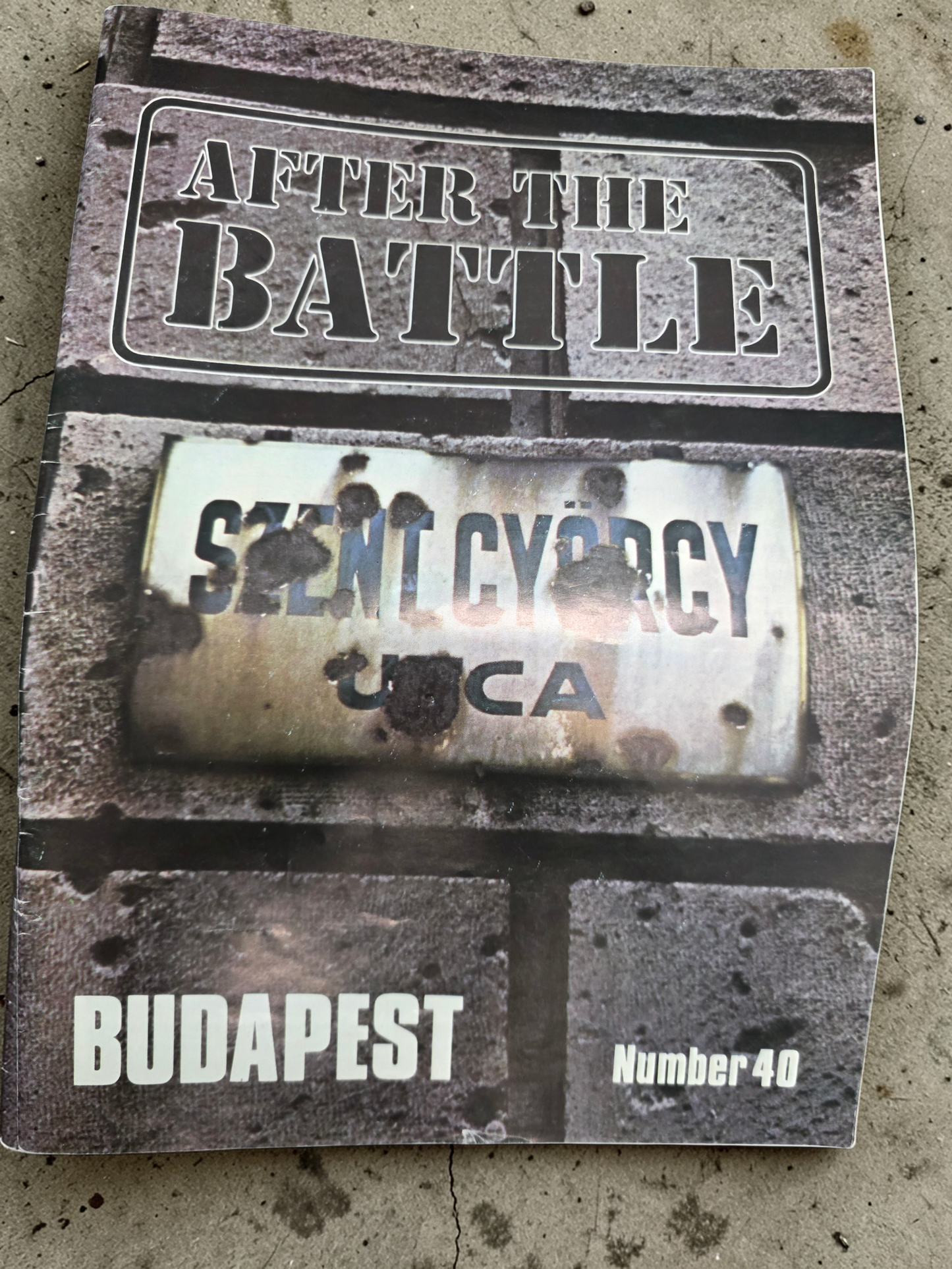 AFTER THE BATTLE #40 BUDAPEST (USED) MIL HIS