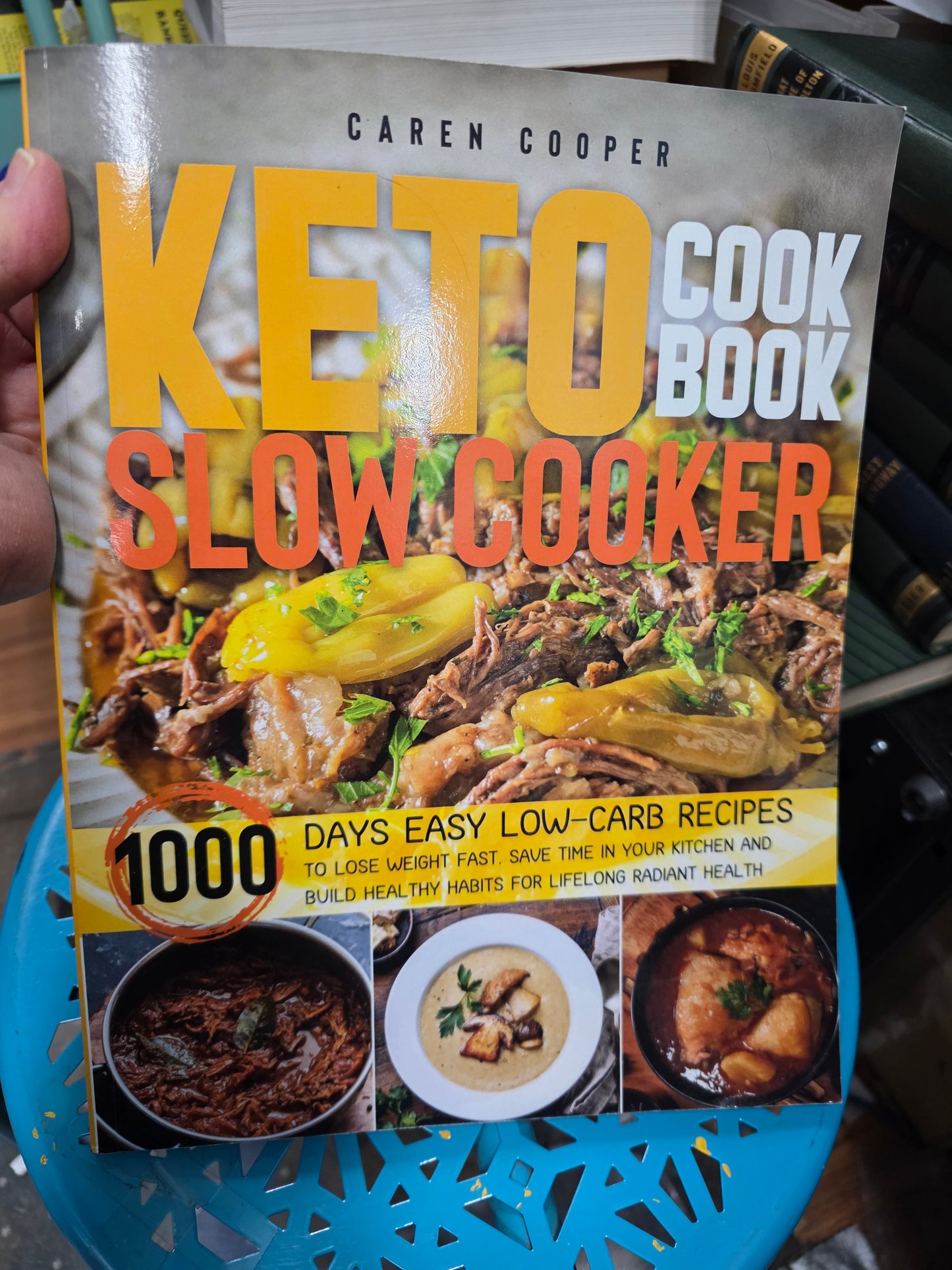 KETO COOK BOOK SLOW COOKER- LIKE NEW CB