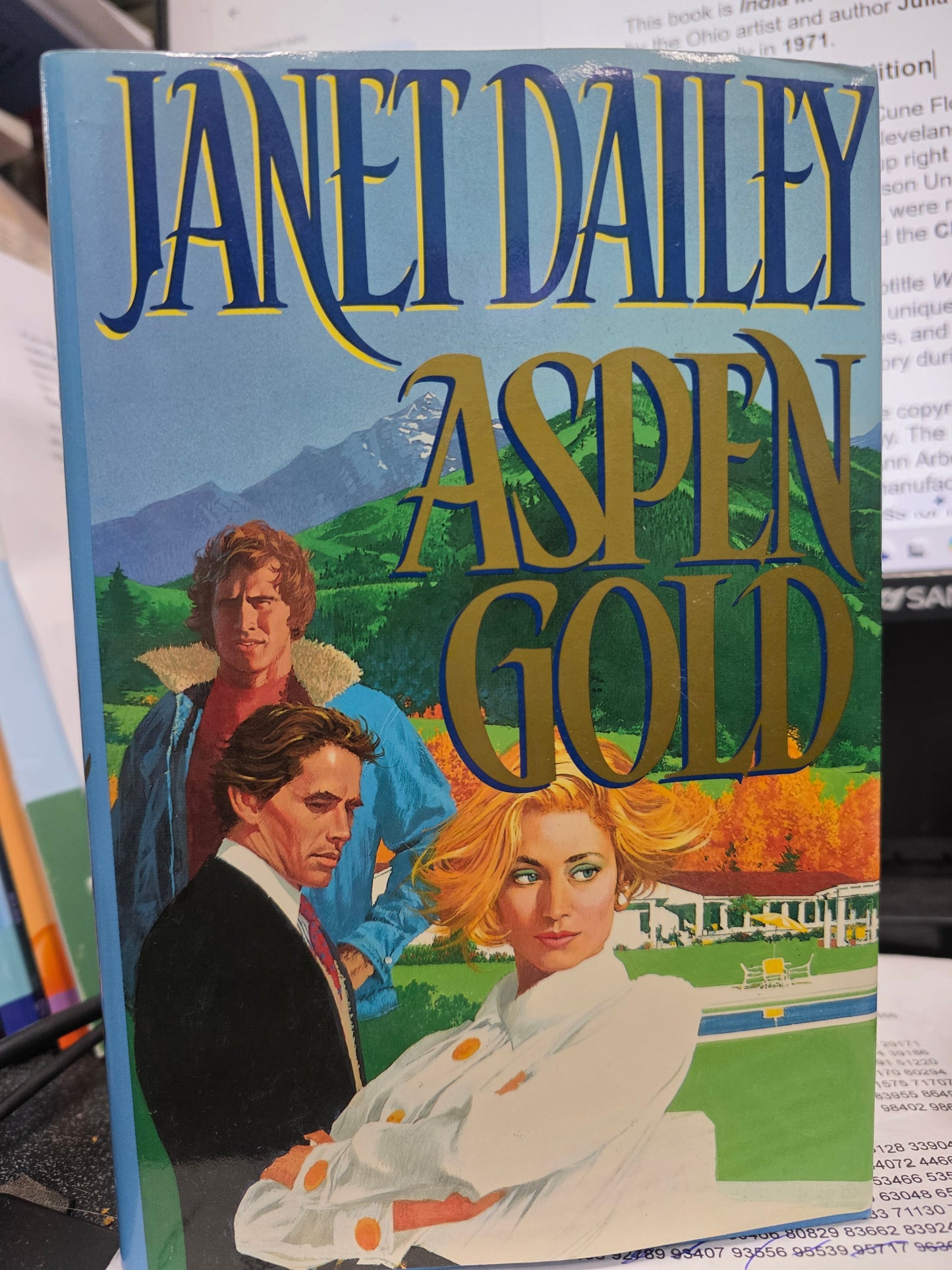 ASPEN GOLD - JANET DAILEY - USED VG ROM