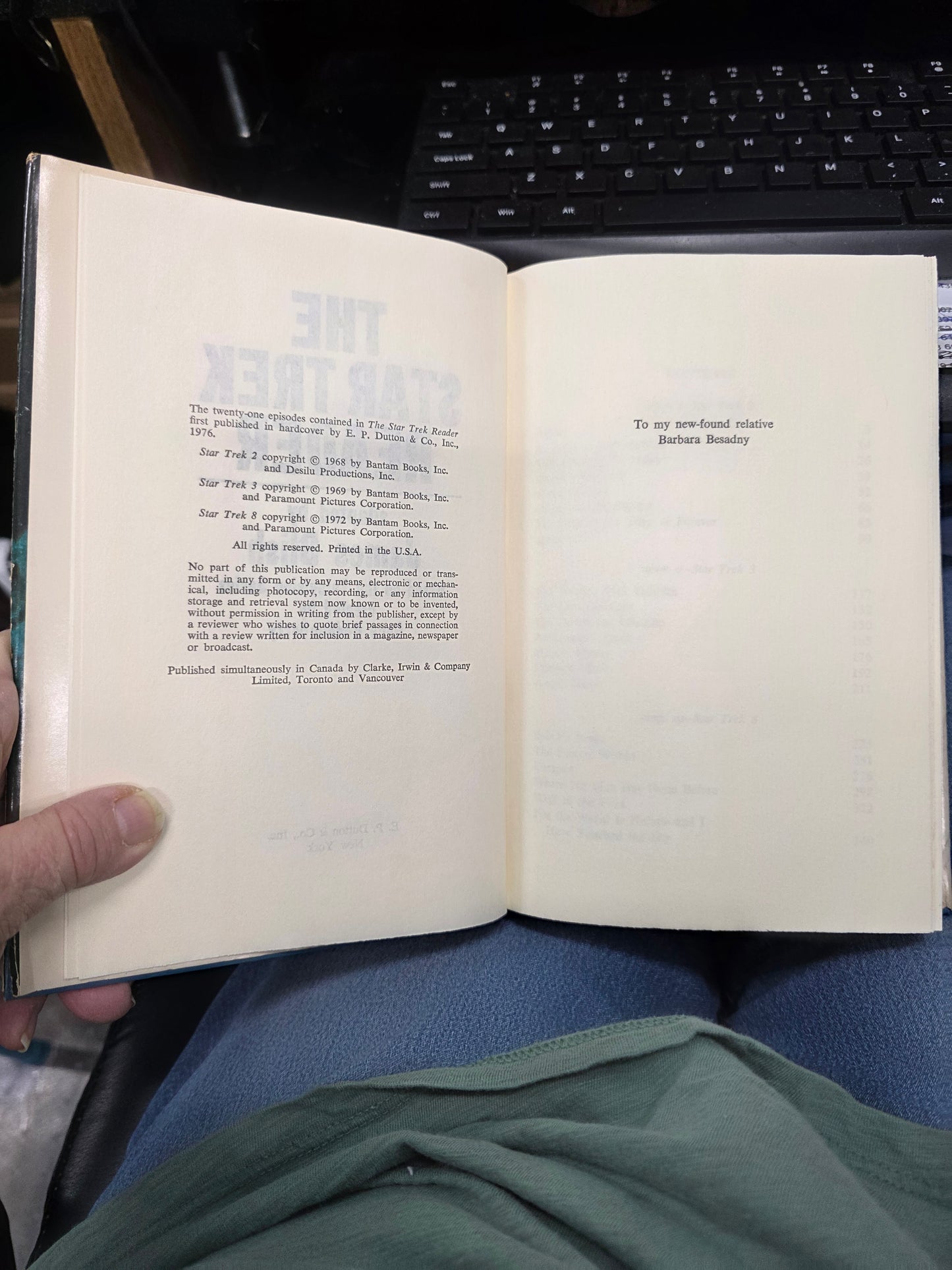 The Star Trek Reader by James Blish-USED GOOD