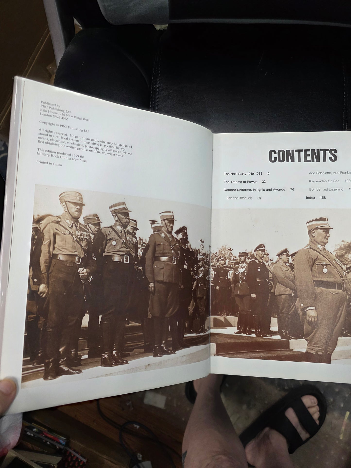 Nazi Regalia Author / Publisher: E. W. W. Fowler; published by PRC Publishing / Military Book Club edition (1999