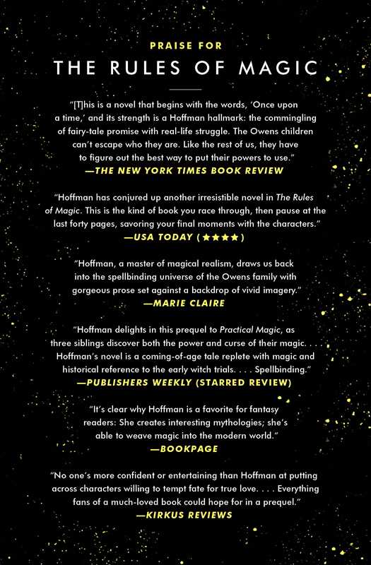 Rules of Magic by Alice Hoffman: Paperback; 400 pages / English