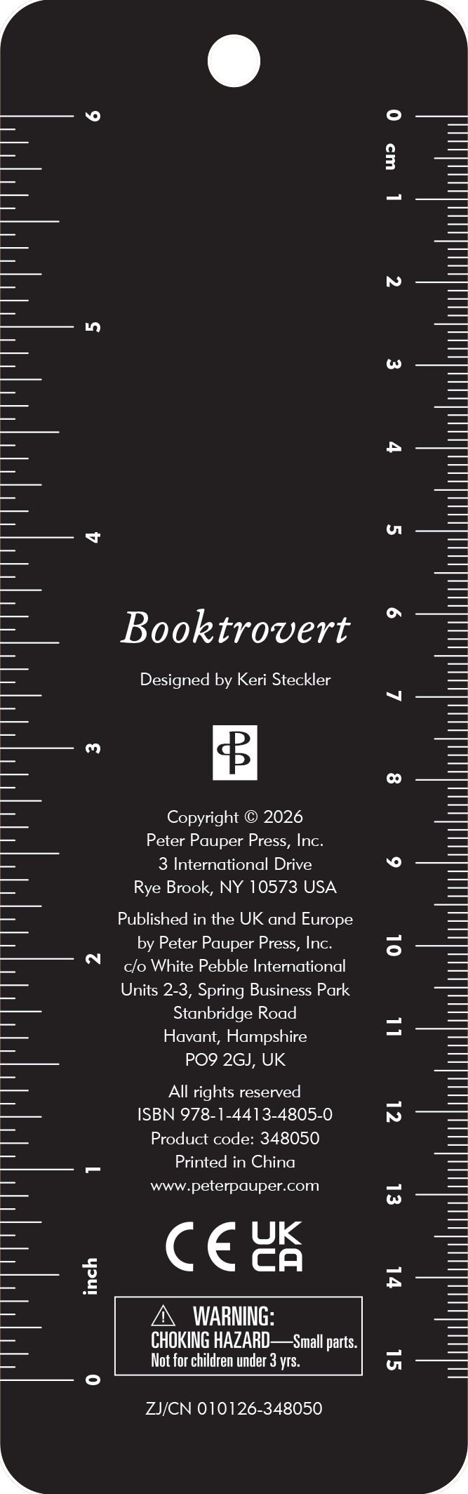 Booktrovert Beaded Bookmark