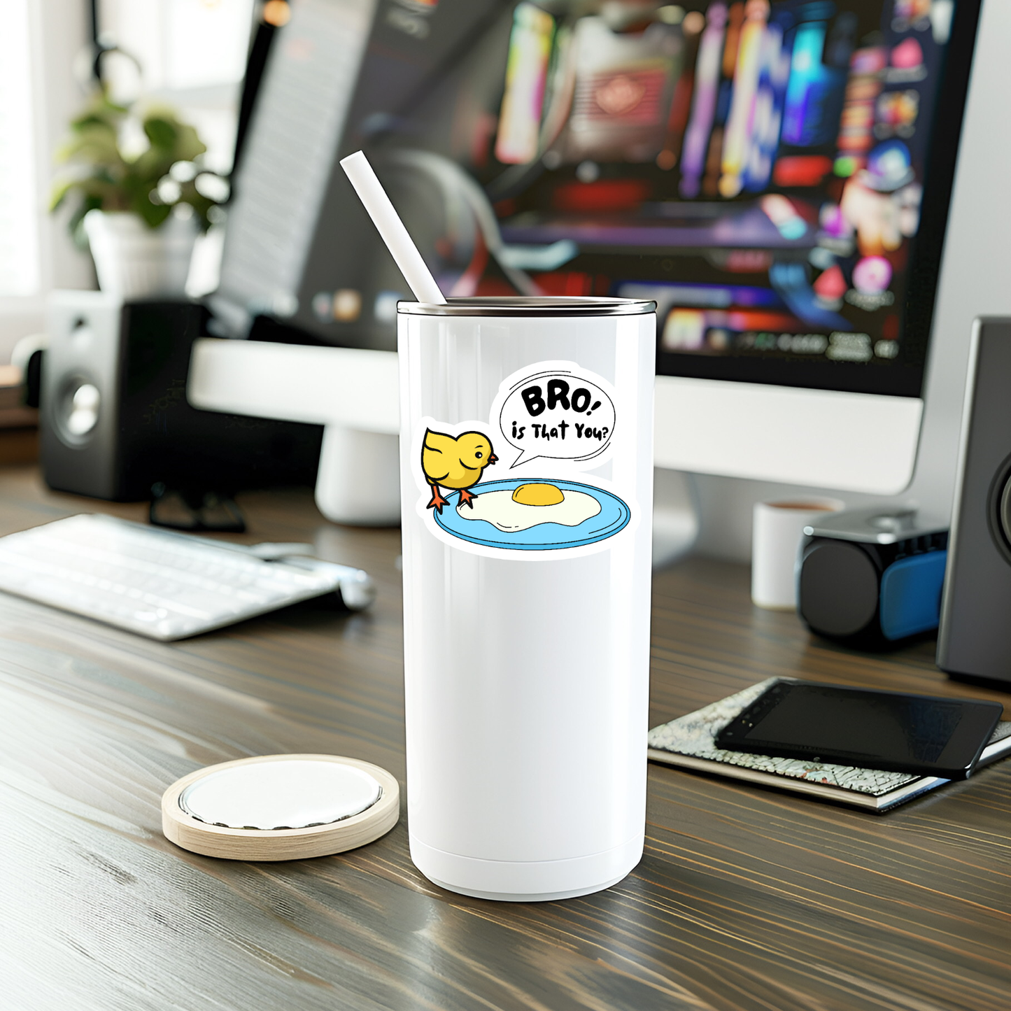 Funny Is That You Vinyl Sticker
