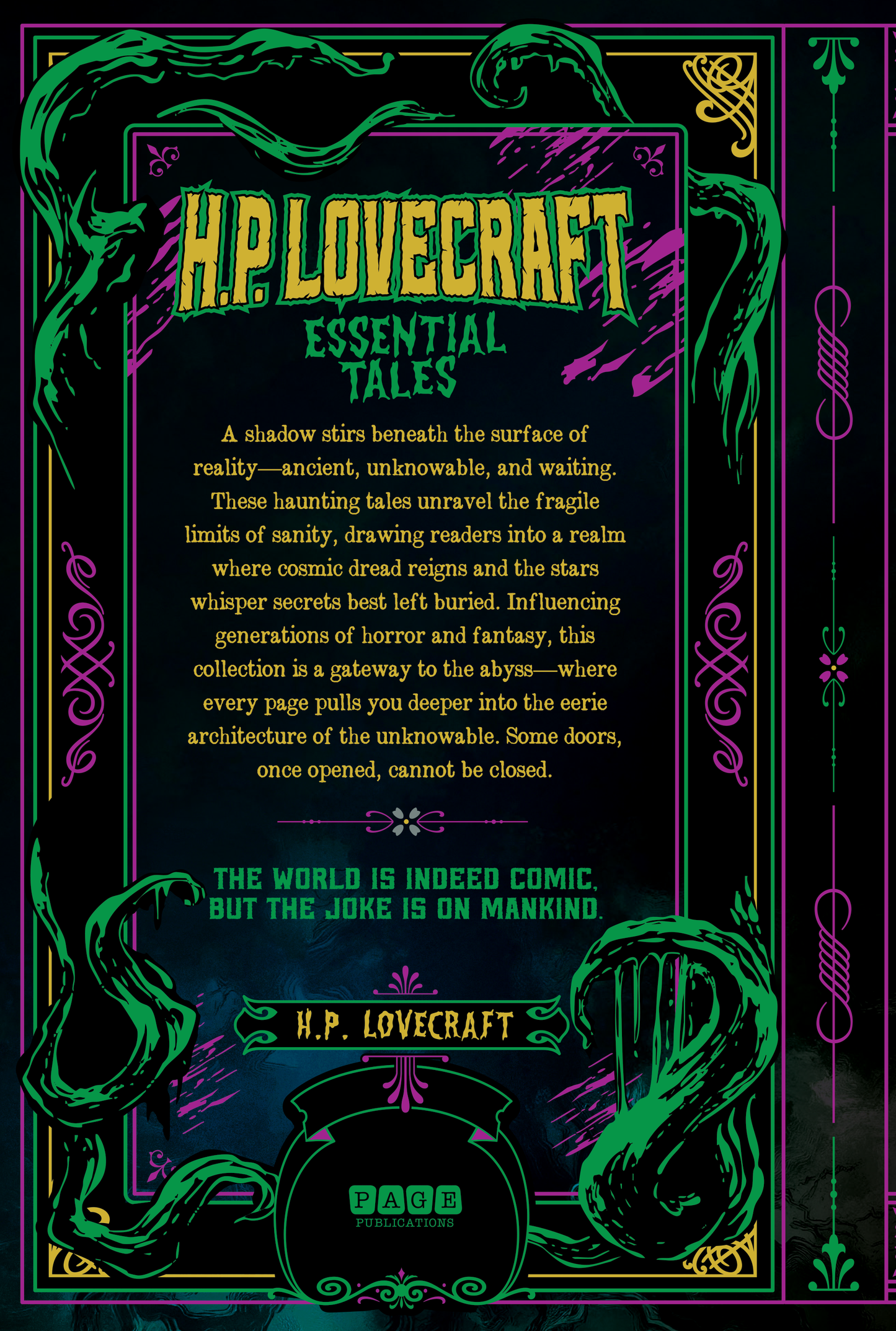 H.P. Lovecraft: Essential Tales (Deluxe Hardcover)