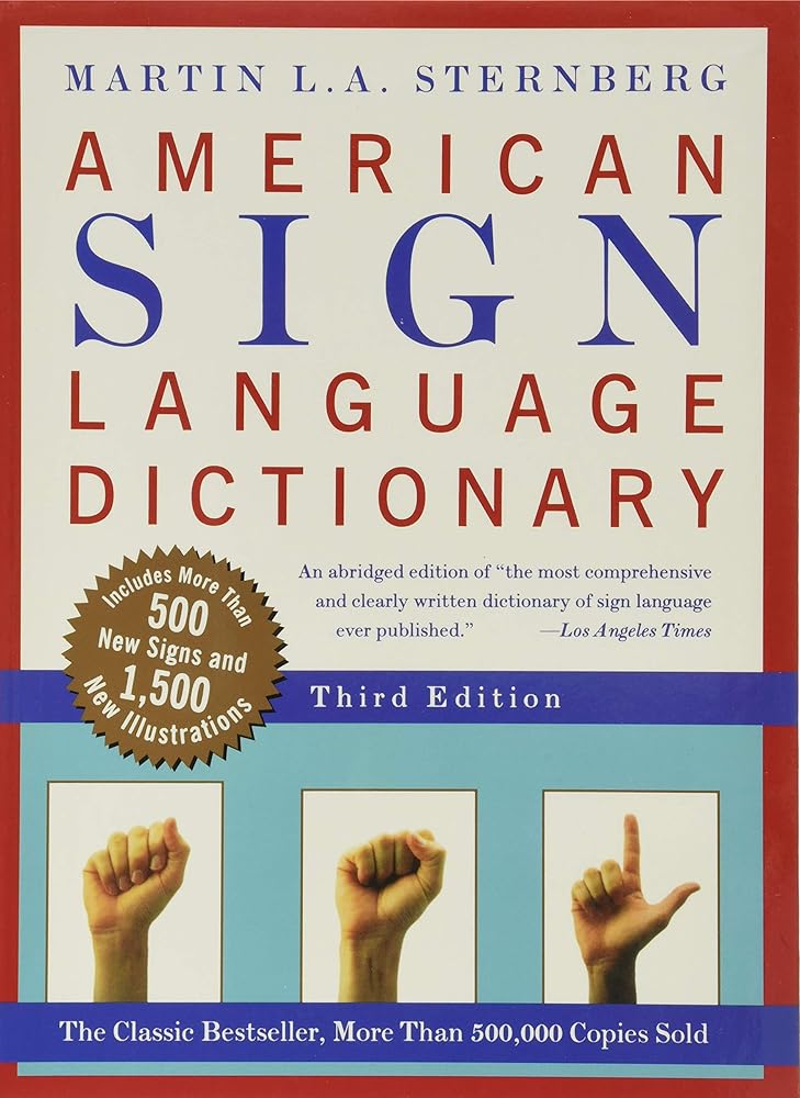 American Sign Language Dictionary, Third Edition cover image