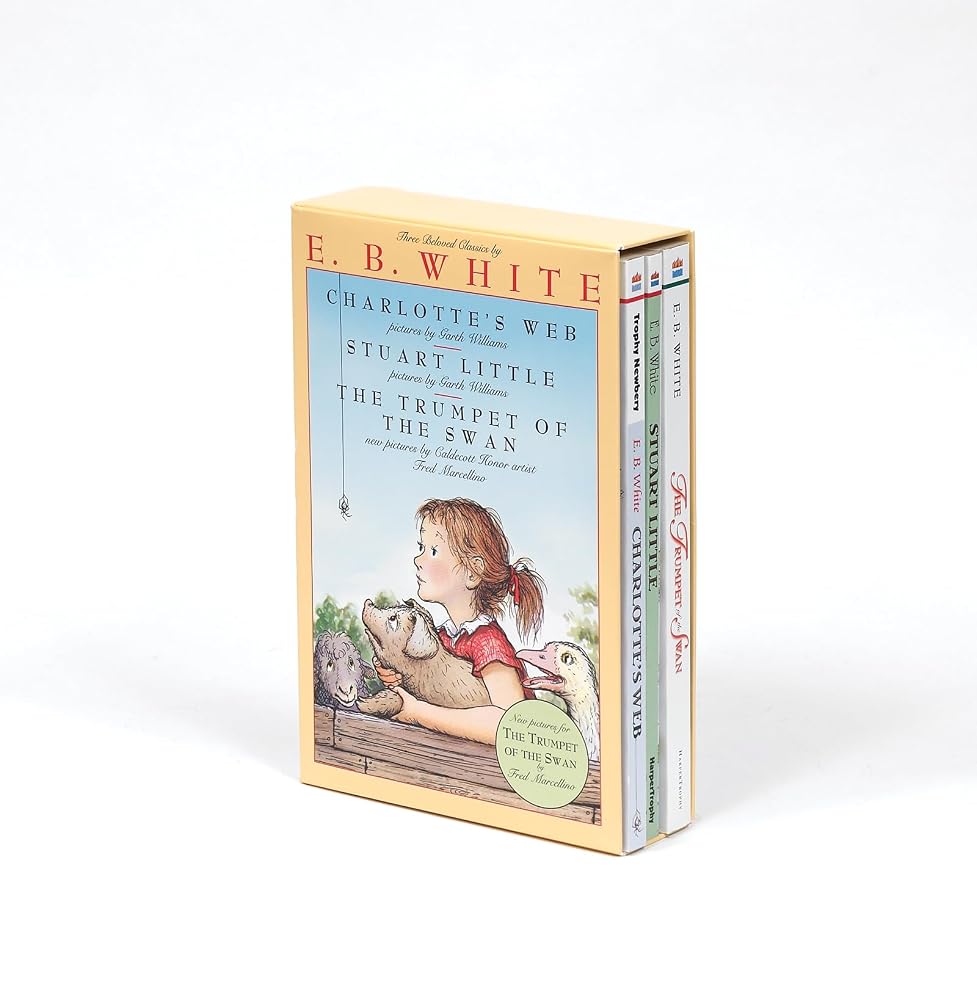 E. B. White Box Set: 3 Classic Favorites: Charlotte's Web, Stuart Little, The Trumpet of the Swan cover image