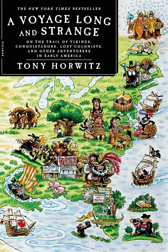 A Voyage Long and Strange: On the Trail of Vikings, Conquistadors, Lost Colonists, and Other Adventurers in Early America cover image