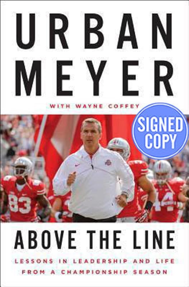 Above the Line - Signed / Autographed Copy cover image