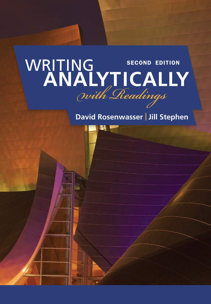 Writing Analytically with Readings cover image