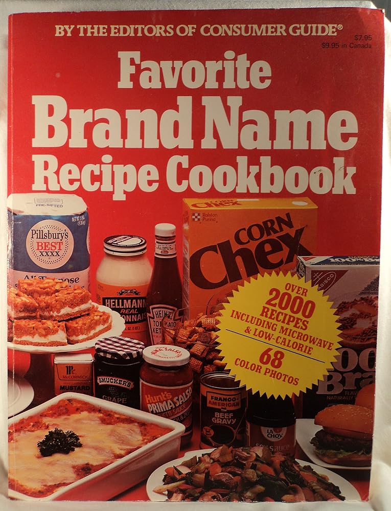 Favorite Brand Name Recipe Cookbook cover image