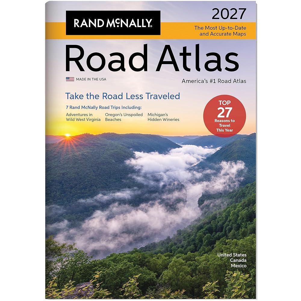 Rand McNally 2027 Road Atlas cover image
