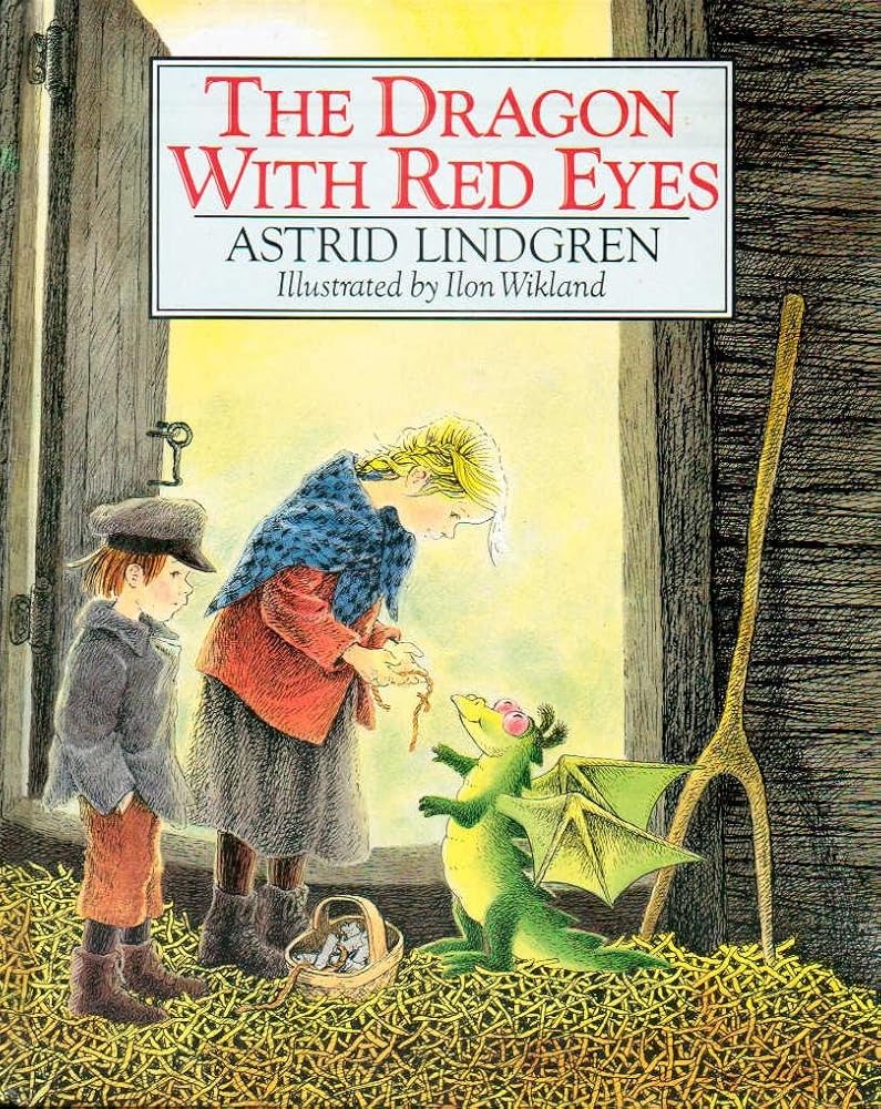 The Dragon with Red Eyes cover image