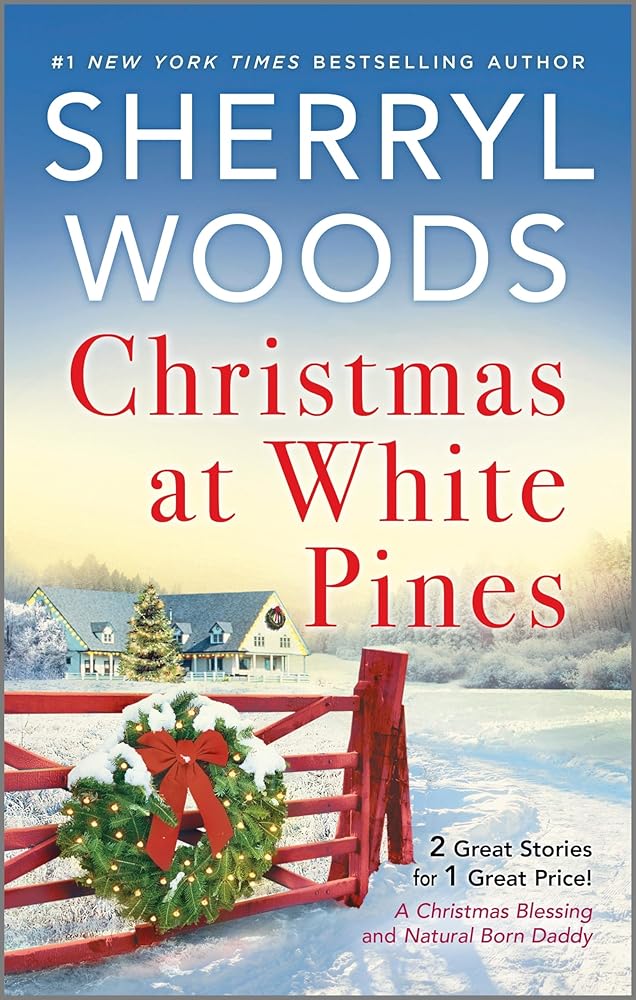 Christmas at White Pines: A Sweet Cowboy Romance Set in a Snowy Texas Small Town (Adams Dynasty) cover image
