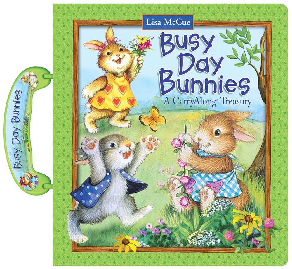 Busy Day Bunnies: A Carry Along Treasury (Carry Along Books) cover image