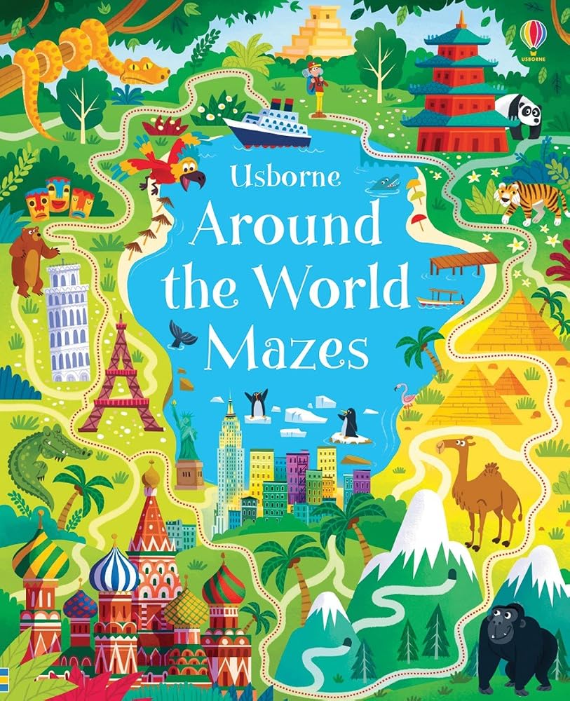 Around the World Mazes cover image