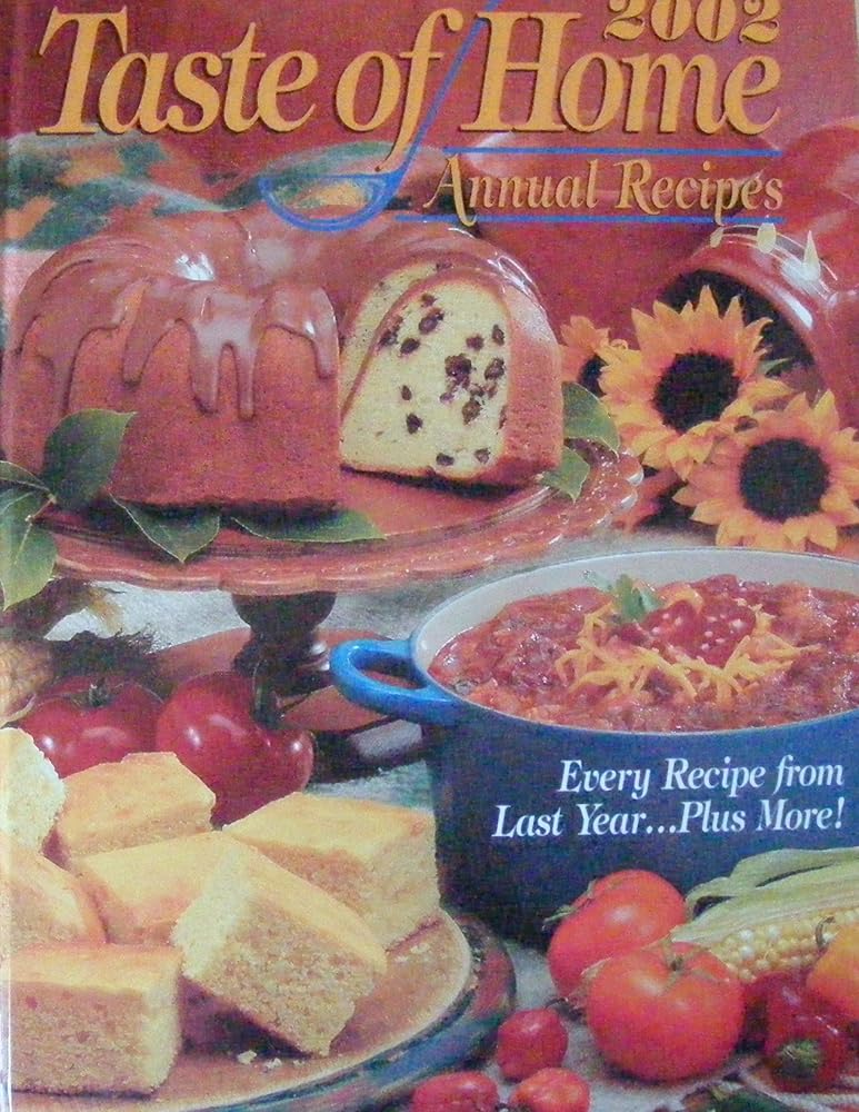 2002 Taste of Home Annual Recipes cover image