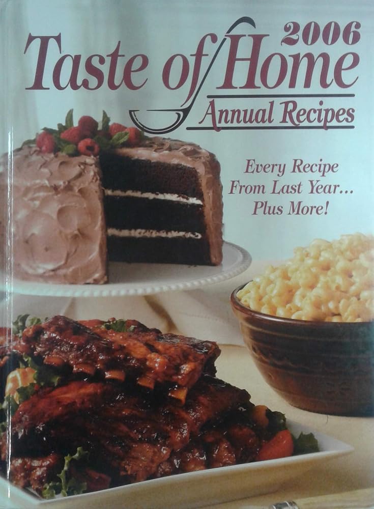 2006 Taste of Homes Annual Recipes cover image