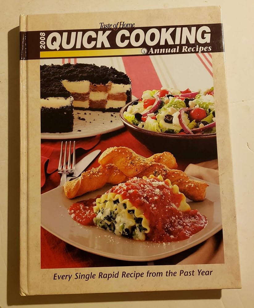 Taste Of Home 2008 Quick Cooking Annual Recipes cover image