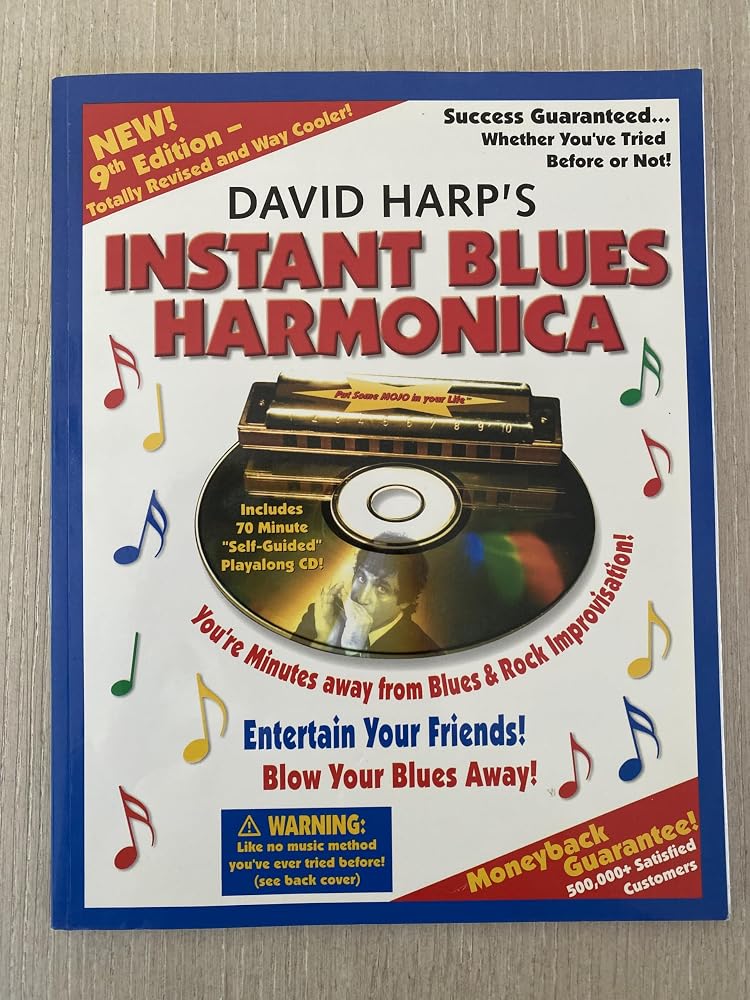 David Harp's Instant Blues Harmonica: 9th Edition cover image