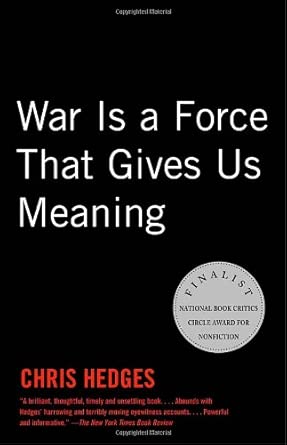 War Is a Force That Gives Us Meaning cover image