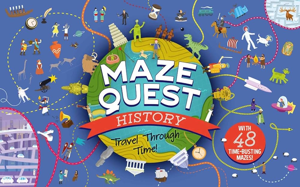 Maze Quest History: Travel Through Time! cover image