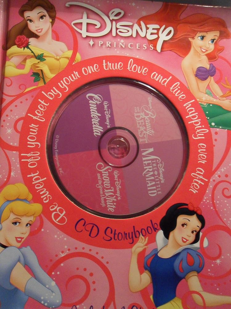 Disney Princess CD Storybook cover image