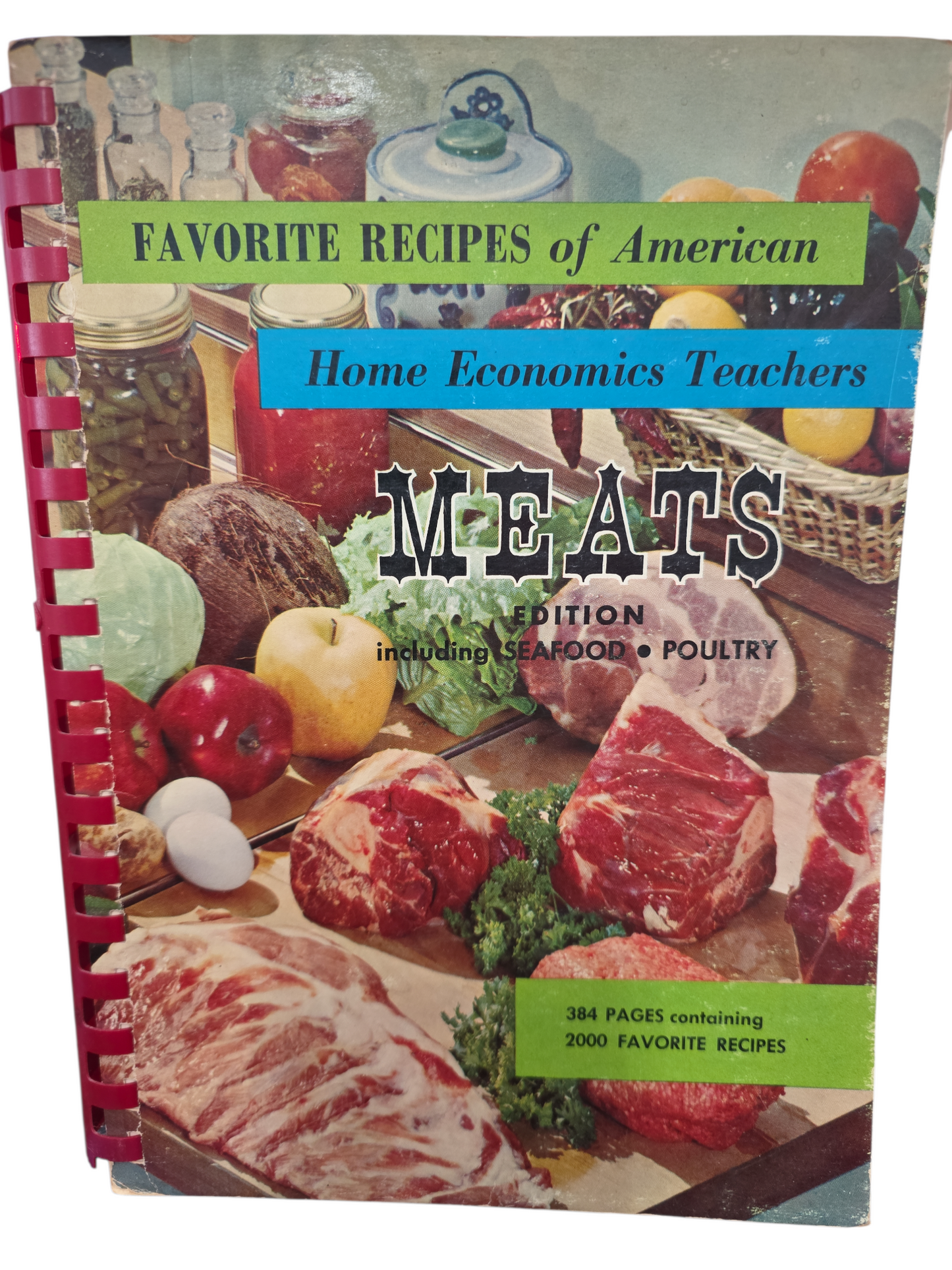 FAVORITE RECIPES OF AMERICA HOME ECONOMICS TEACHERS MEATS EDITION (USED) CB