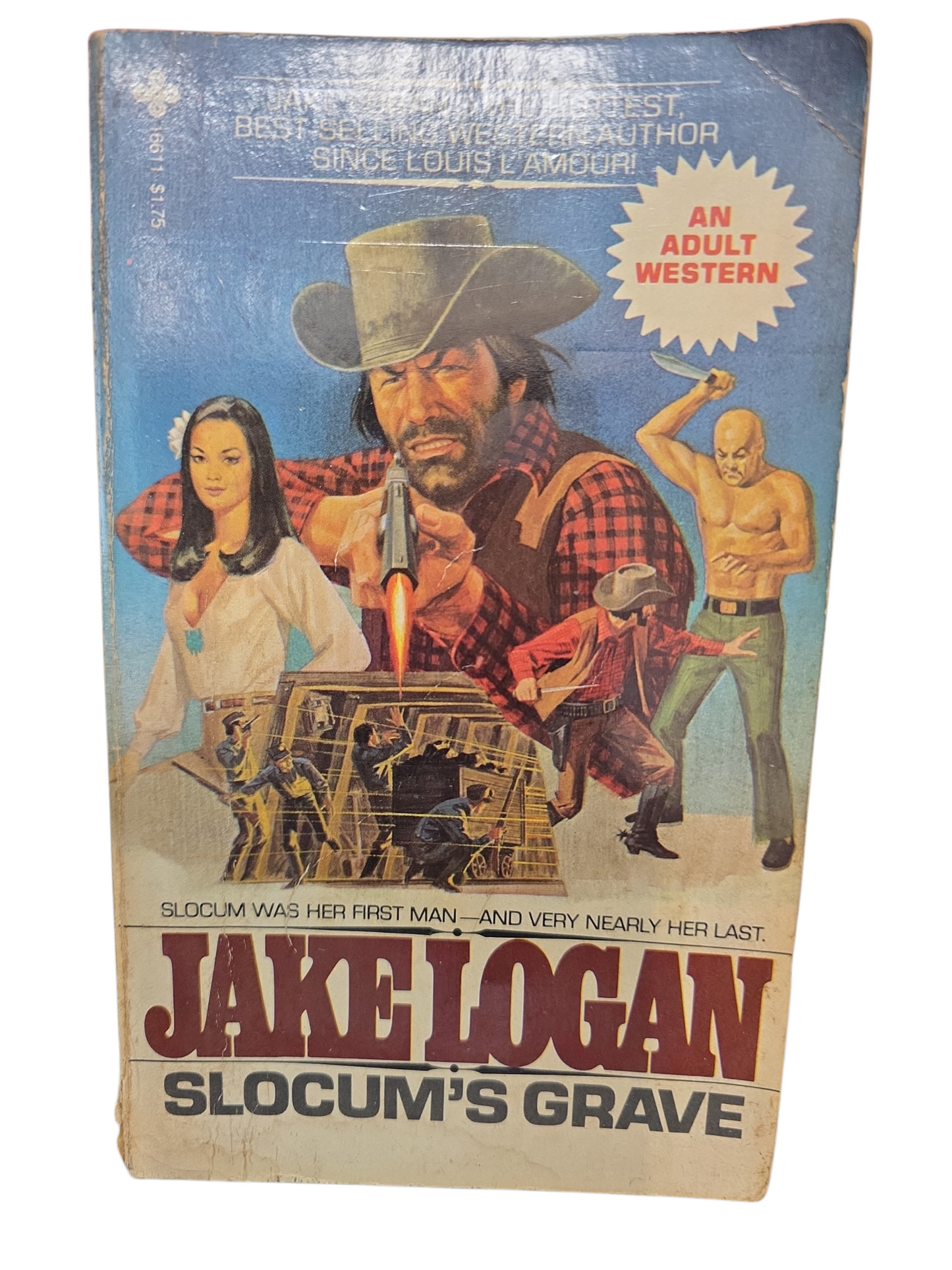SLOCUM'S GRAVE - JAKE LOGAN- USED WES