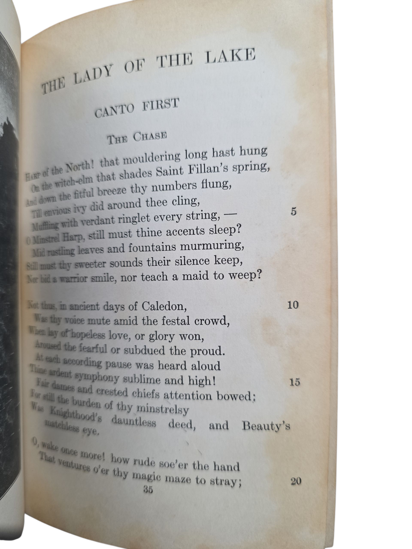 THE LADY OF THE LAKE- SIR WALTER SCOTT (1912)