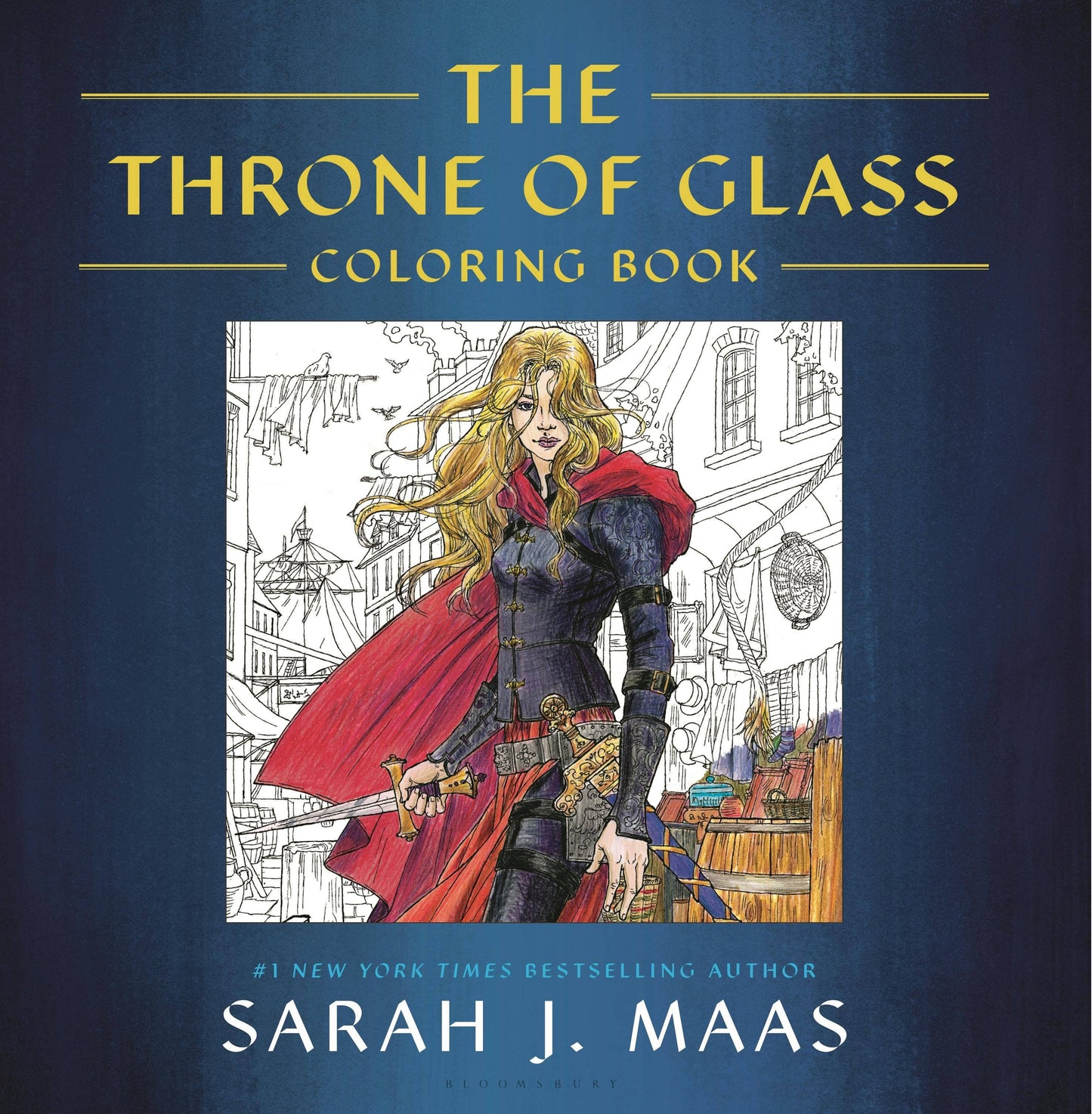 The Throne Of Glass Coloring Book: