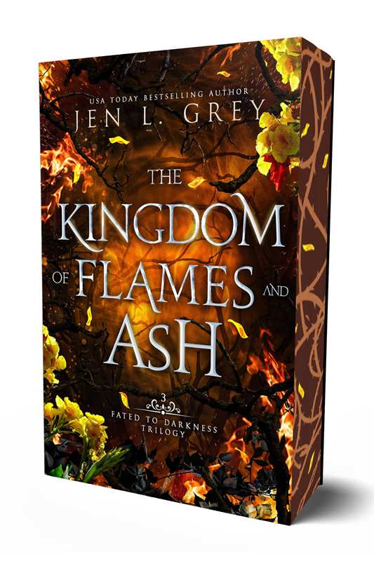Kingdom of Flames and Ash by Jen L. Grey: Paperback; 352 pages / English