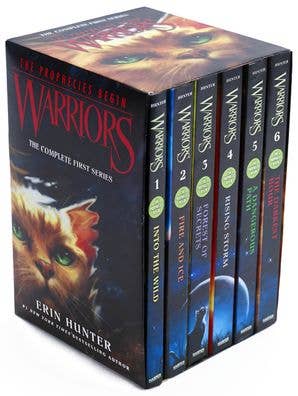 Warriors Box Set: Volumes 1 to 6 : Erin Hunter