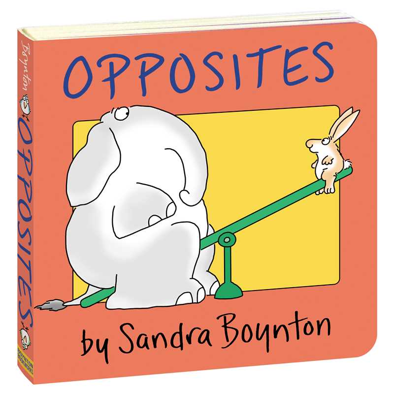 Opposites by Sandra Boynton: Board Books; 16 pages / English- NEW C/BB