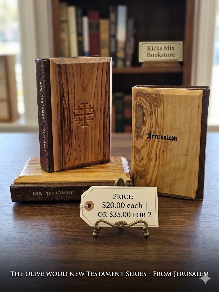 NEW TESTAMENT OLIVE WOOD COVER