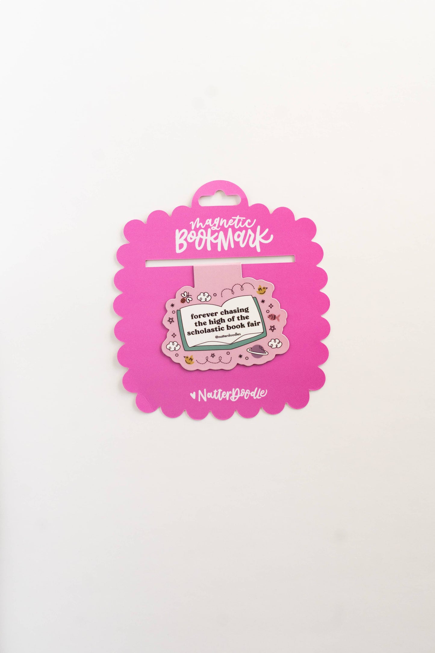 Scholastic Book Fair Magnetic Bookmark – 90s Kid Nostalgia