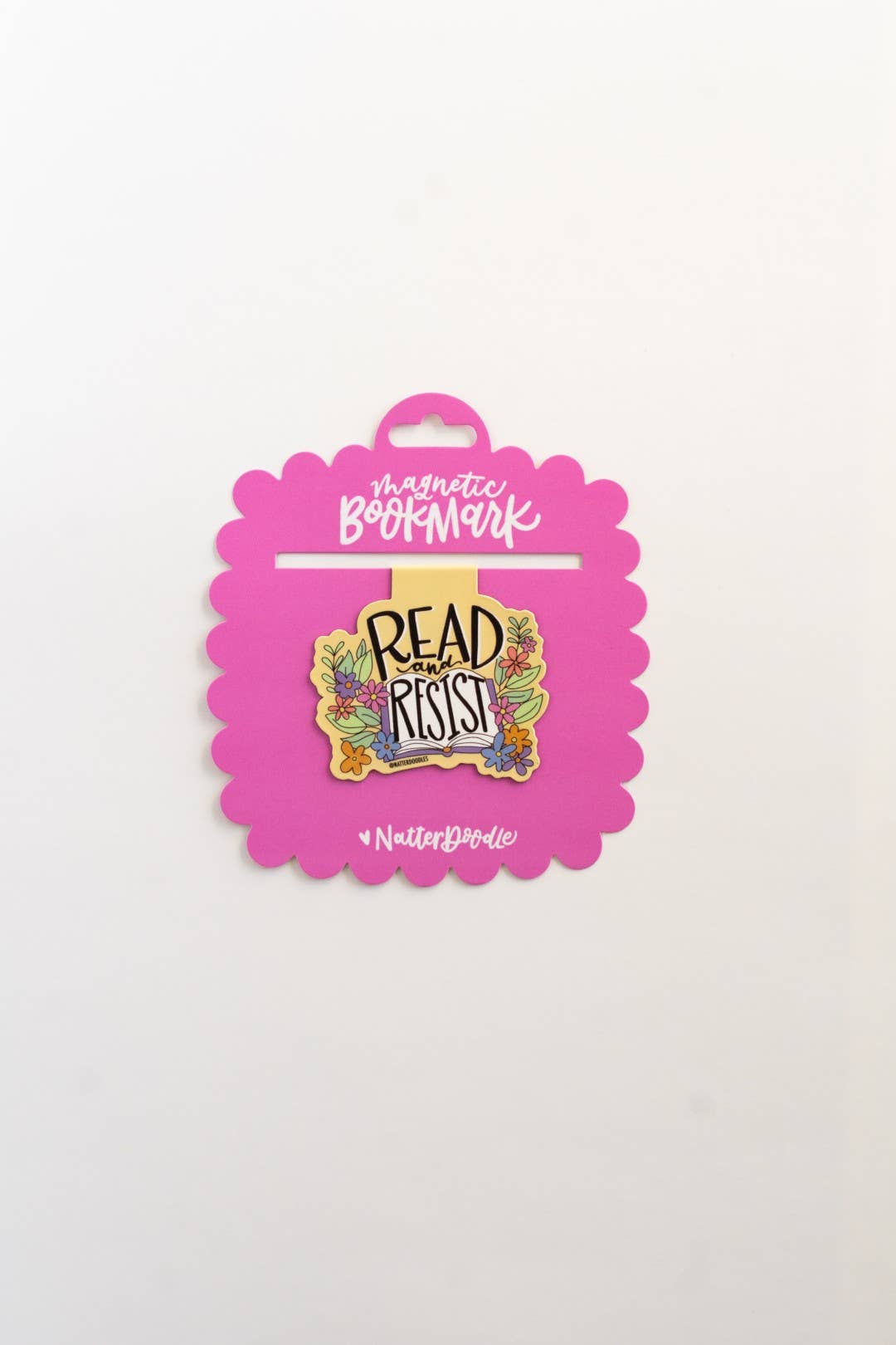 Read and Resist Magnetic Bookmark – Bookish Activist Gift