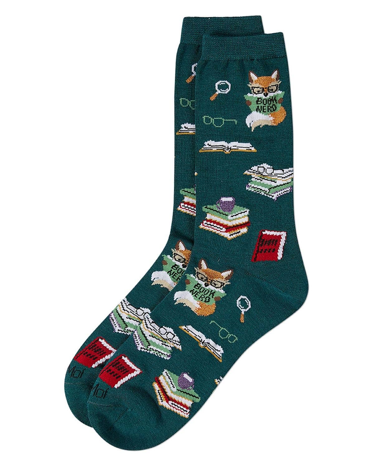 Book Nerd Bamboo Crew: Dark Spruce / 9-11