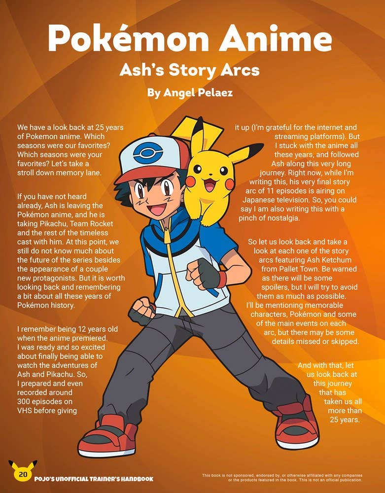 Pojo's Unofficial Ultimate Pokemon Trainer's Handbook: 8.5 x 11 x 0.40 / Paperback / 128