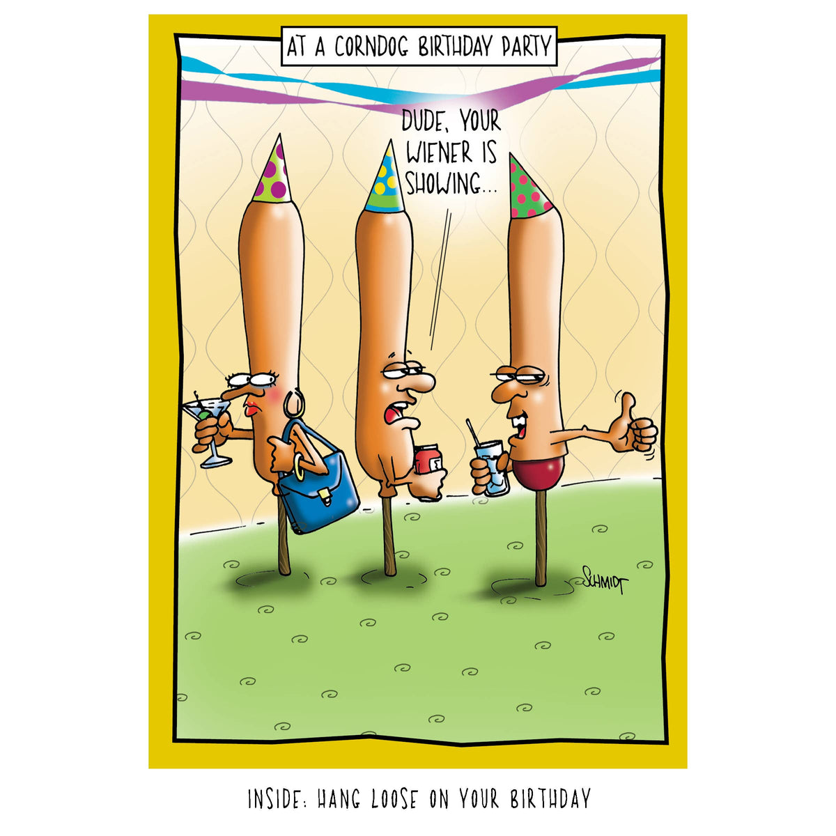 Corn Dog | Hilarious Birthday Card
