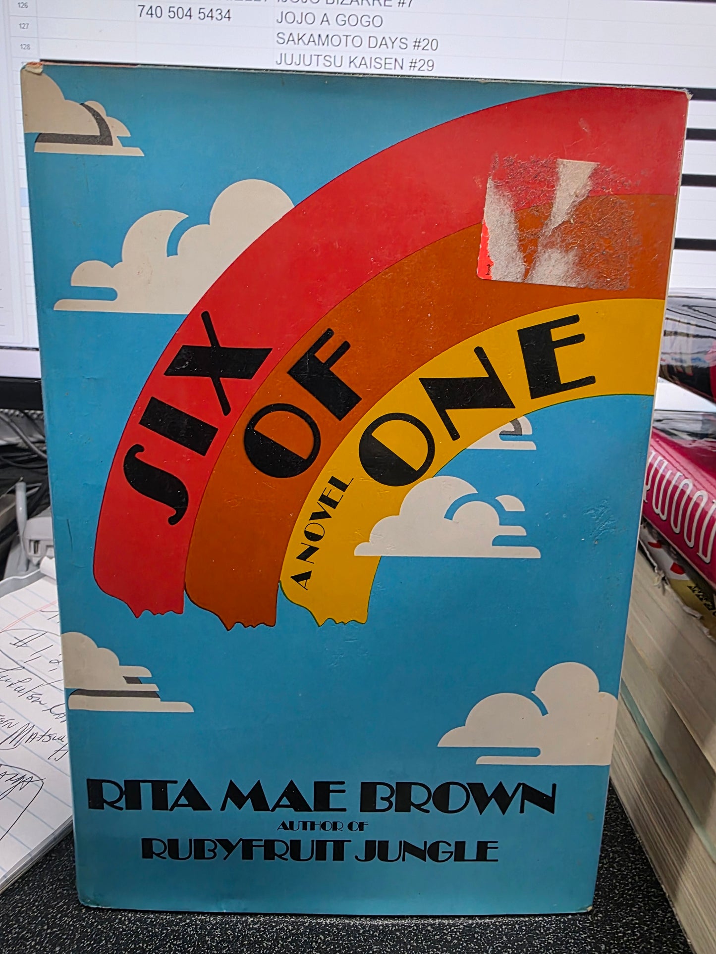 SIX OF ONE (USED)SIGNED BY AUTHOR 1978