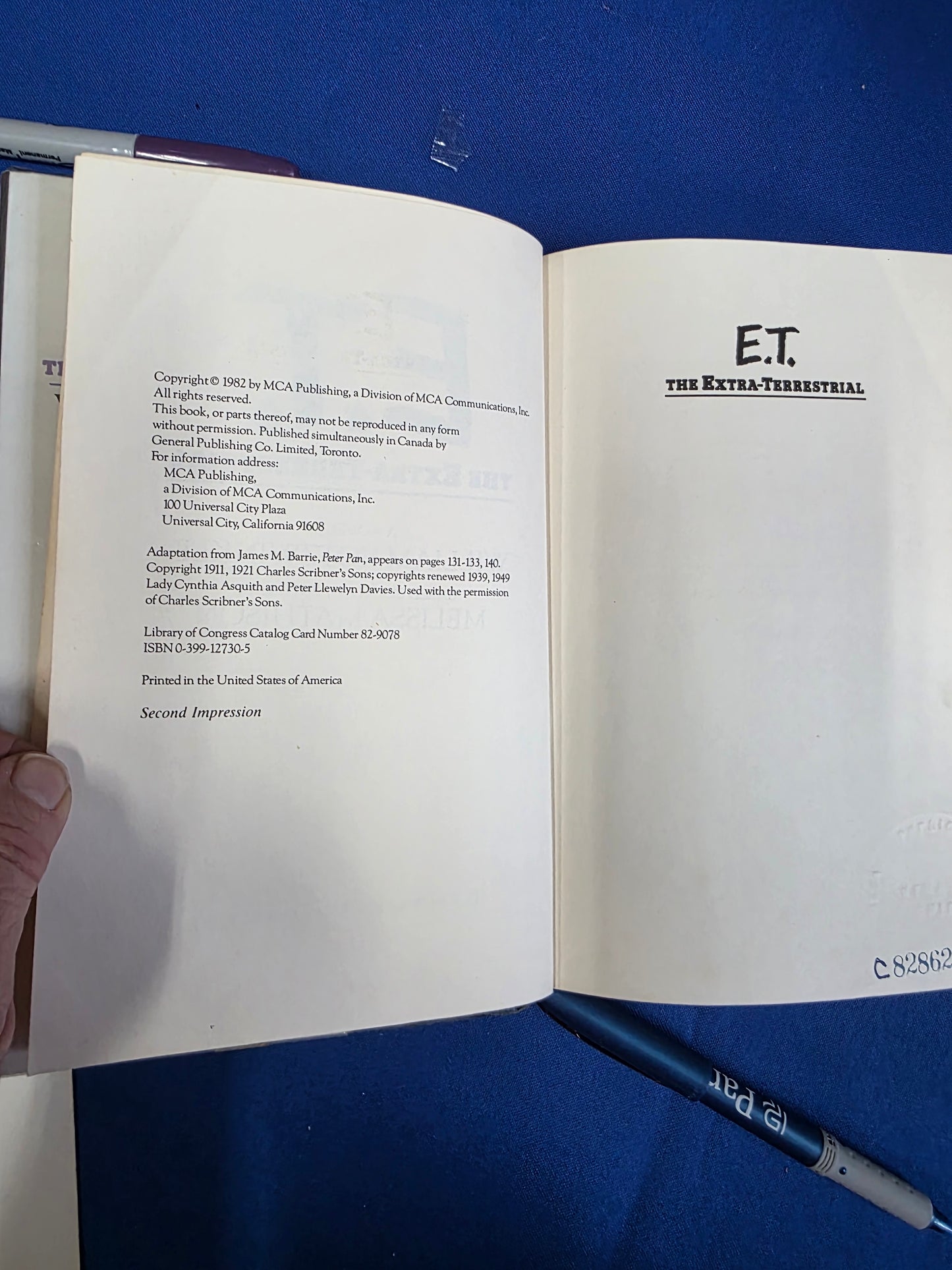 E.T. BY WILLIAM KOTZWINKLE-USED GF