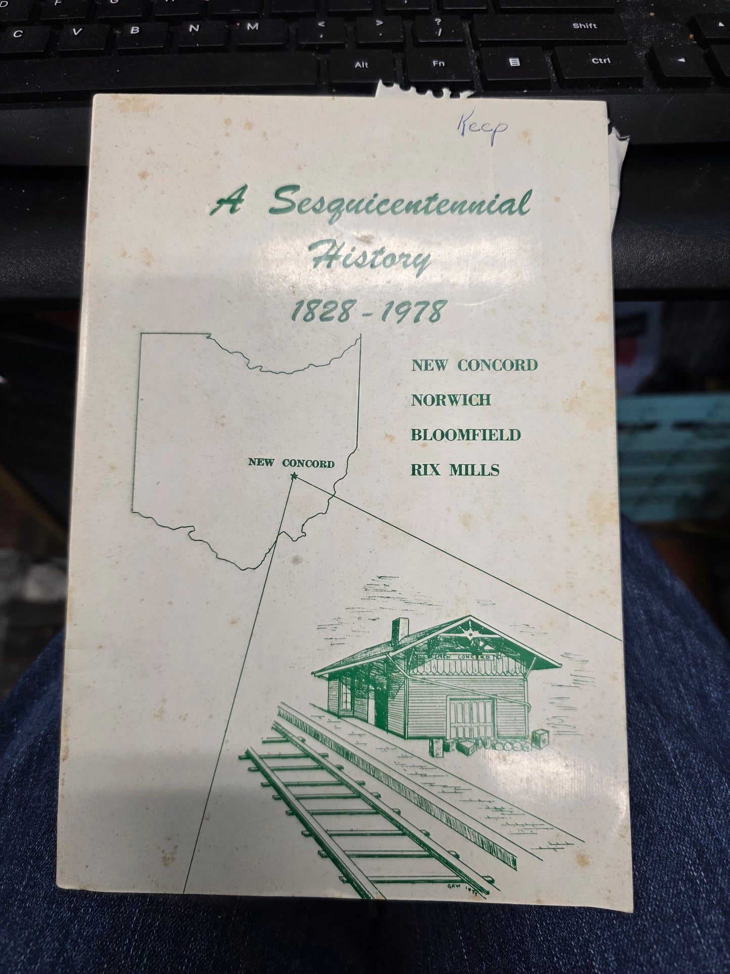 New Concord and Norwich, Bloomfield, Rix Mills: Stations on the National Road — A Sesquicentennial History (1828 - 1978)