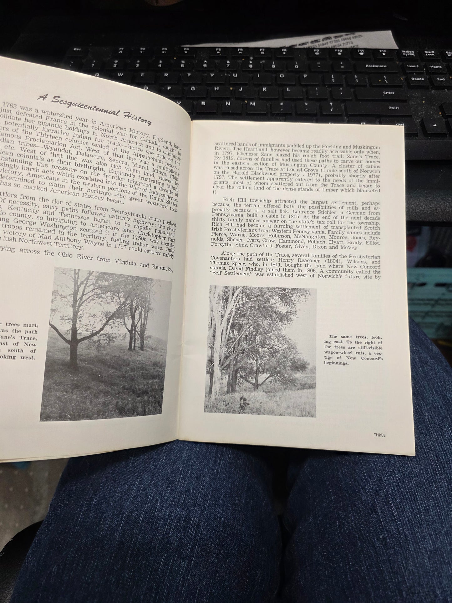 New Concord and Norwich, Bloomfield, Rix Mills: Stations on the National Road — A Sesquicentennial History (1828 - 1978)