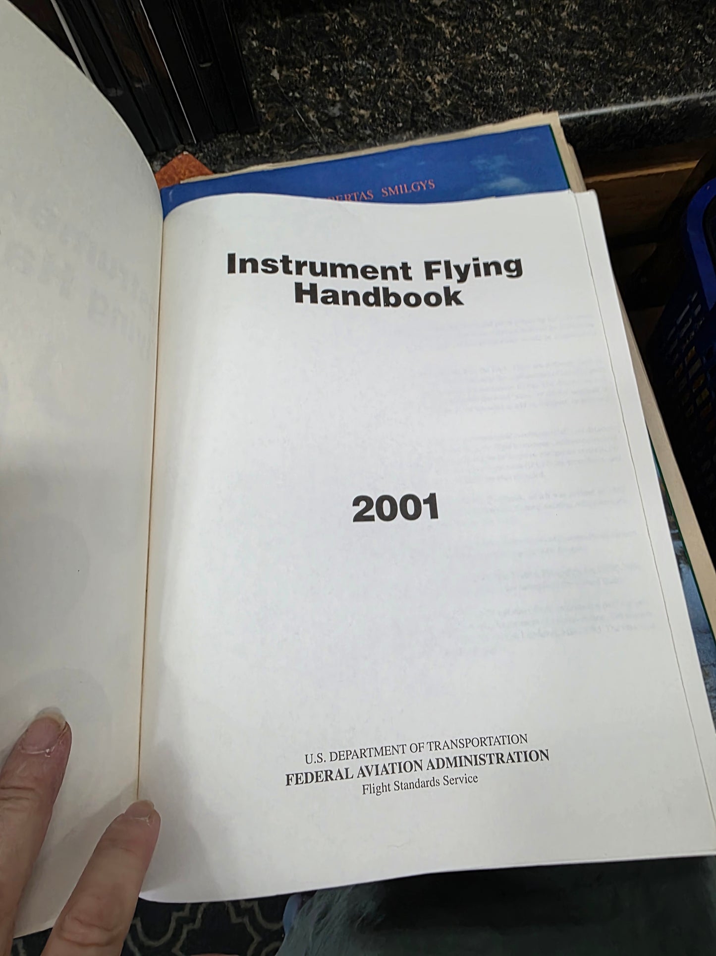 Instrument Flying Handbook (FAA-H-8083-15)-USED GOOD- REF