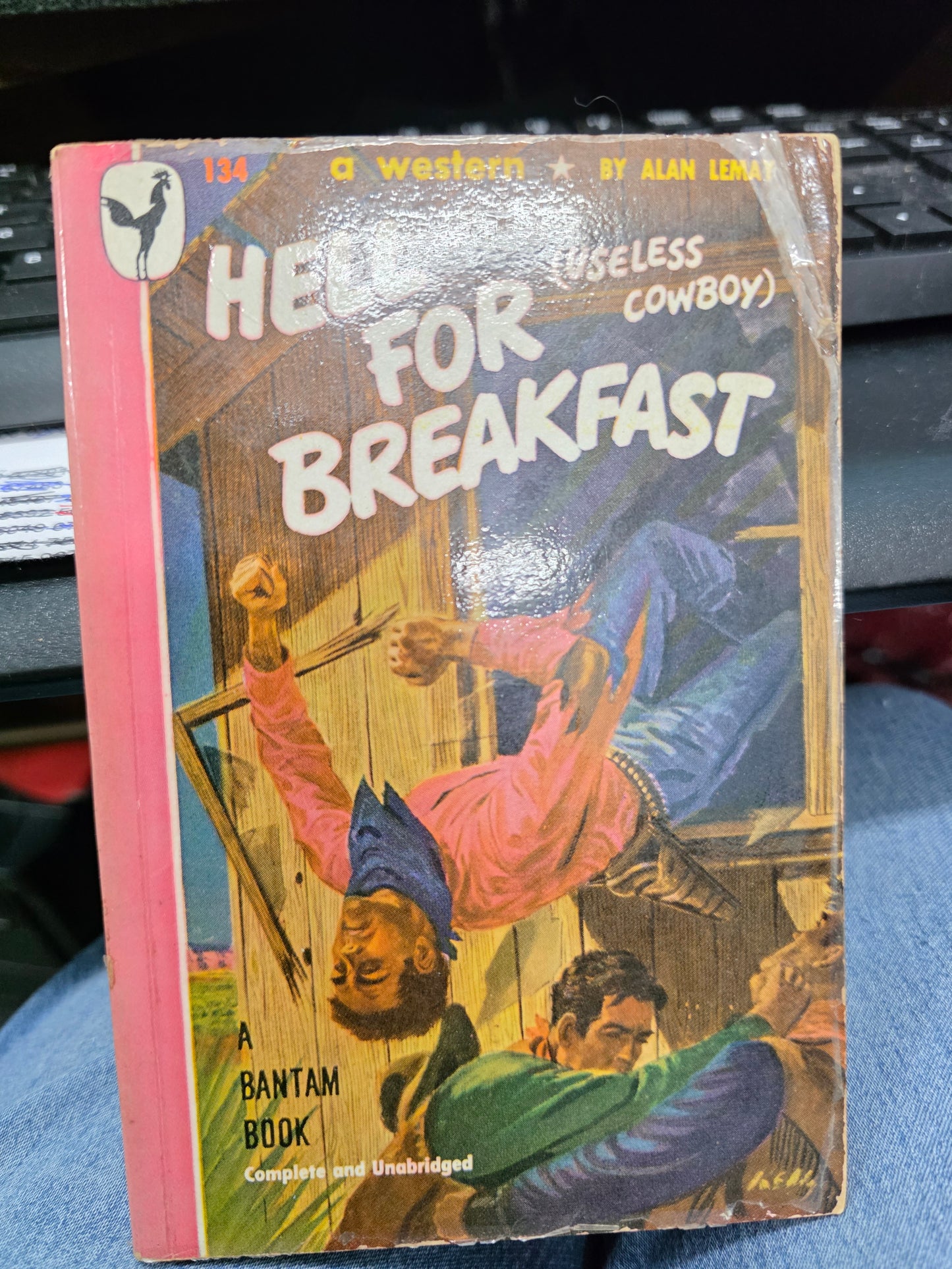 Hell for Breakfast (Originally published in hardcover as Useless Cowboy)-USED, GOOD