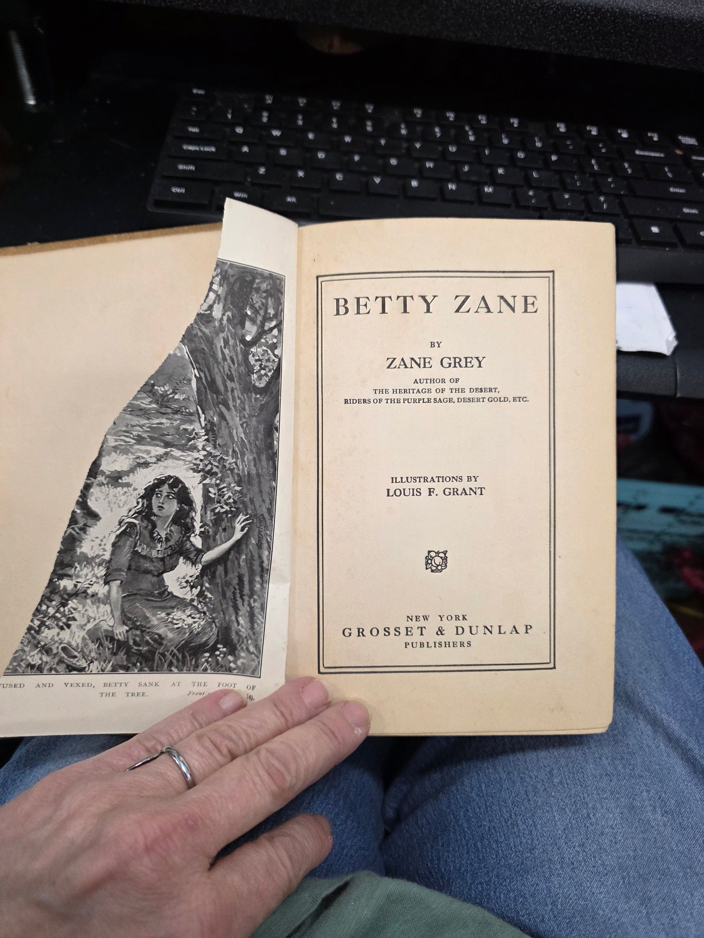 BETTY ZANE - USED , GOOD