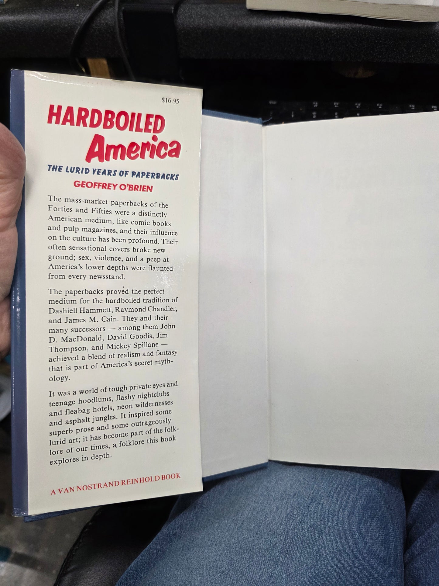 Hardboiled America: The Lurid Years of Paperbacks by Geoffrey O’Brien